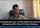 Etnis Batak Dominasi Jumlah Sarjana di Indonesia, Antropolog USU: Karena Prinsip Hidupnya
