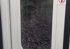 Kaca Kereta Api Tujuan Binjai-Medan Retak Dilempar OTK