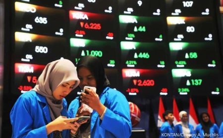 IHSG Dibuka Melemah 30,25 Poin  ke Level 7.052,82 di Perdagangan Senin (3/2/2025)
