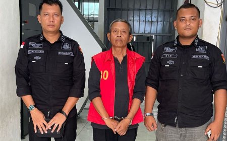 Kejari Deli Serdang Eksekusi Terpidana Penipuan Rp241 Juta ke Lapas Pakam