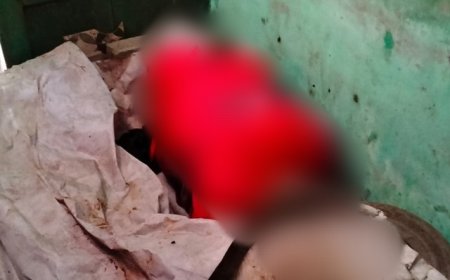 Suami Bunuh Istri Gegara Tolak Hubungan Badan dan Minta Cerai: Jasad Ditutup Kain Merah