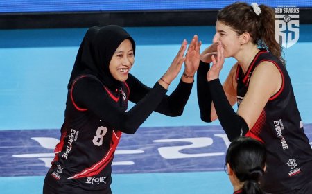 Megawati dkk Tumbangkan Juara Bertahan, Red Sparks Menang 3-1 Atas Hyundai Hillstate