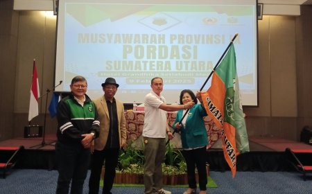 Yuriandi Siregar Terpilih Ketua Pordasi Sumut 2025-2029