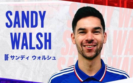 Yokohama F Marinos Resmi Dapatkan Pemain Indonesia Sandy Walsh