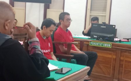 Gelapkan Minyak CPO 476.520 Ton, Dua Karyawan PT Yorgo Dituntut 3,5 Tahun Penjara