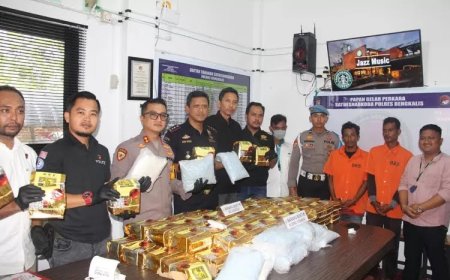 Penyelundupan 90 Kg Sabu dan Puluhan Ribu Pil Ekstasi dari Malaysia Digagalkan Polres Bengkalis