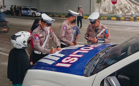 Razia Ops Keselamatan, Polres Langkat Temukan 96 Pelanggar Lalu Lintas