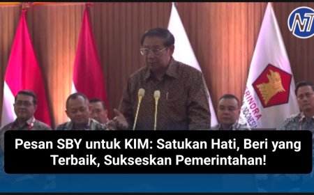 Pesan SBY untuk KIM: Satukan Hati, Beri yang Terbaik, Sukseskan Pemerintahan!