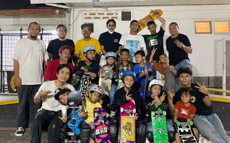 Skatepark Menteng Lahirkan Skateboarder Berprestasi Tingkat Nasional