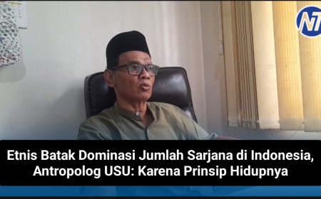 Etnis Batak Dominasi Jumlah Sarjana di Indonesia, Antropolog USU: Karena Prinsip Hidupnya