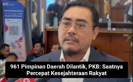 961 Pimpinan Daerah Dilantik, PKB: Saatnya Percepat Kesejahteraan Rakyat