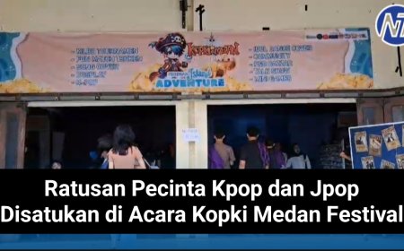 Ratusan Pecinta Kpop dan Jpop Disatukan di Acara Kopki Medan Festival
