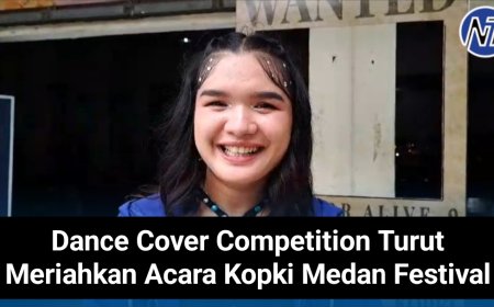 Dance Cover Competition Turut Meriahkan Acara Kopki Medan Festival