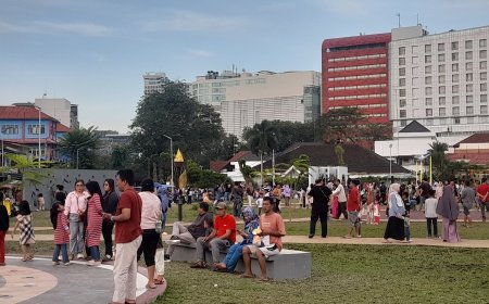 Stadion Kebun Bunga Menjelma jadi Pusat Rekreasi Warga Medan
