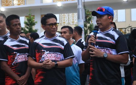 Wakapolda Sumut Hadir di Fun Run 5K Binjai: Ikut Serta Sebagai Peserta
