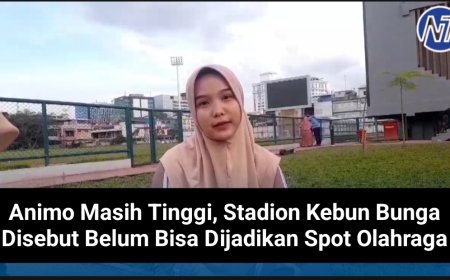 Animo Masih Tinggi, Stadion Kebun Bunga Disebut Belum Bisa Dijadikan Spot Olahraga