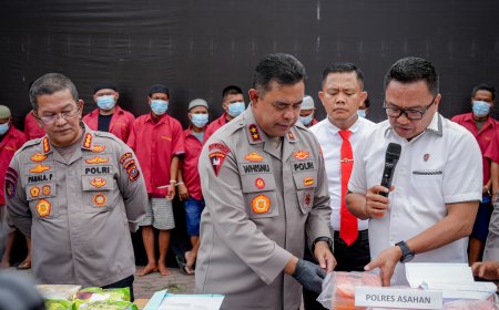 Bicara Narkoba, Perairan Asahan jadi Target Polda Sumut