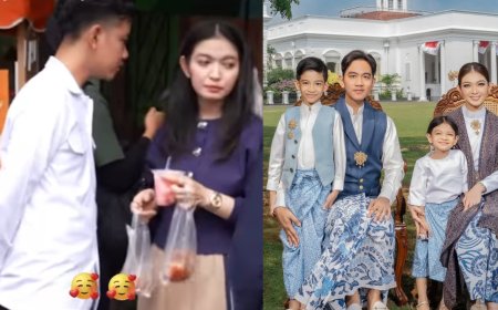 Gaya Sederhana Selvi Ananda Jajan Pingir Jalan, Istri Wapres Gibran Borong Makanan Kaki Lima