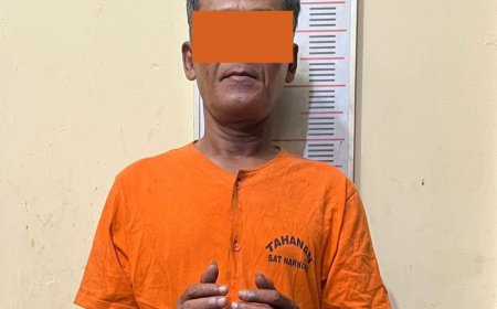 Residivis Narkoba Kembali Ditangkap Polisi di Langkat