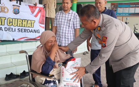 Jumat Curhat, Polresta Deli Serdang Tampung Keluhan dan Masukan dari Masyarakat