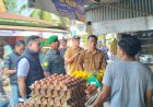 Pastikan Stok dan Harga Pangan Aman, Satgas Pangan Polres Langkat Monitoring Pasar