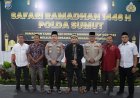 Wakapolda Sumut dan Kapolrestabes Medan Safari Ramadan di Menteng, Perhatikan Anak Yatim