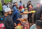 Momen Ramadan, Komunitas India Muslim di Medan Bagikan Ratusan Porsi Nasi Briani