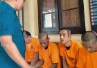 Pelaku Pencurian Lampu Hias di Lapangan Merdeka Binjai Diciduk Polisi