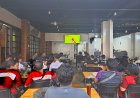 Warga Medan Ramaikan Nobar Timnas Indonesia VS Australia Sambil Ngabuburit