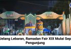 Jelang Lebaran, Ramadan Fair XIX Mulai Sepi Pengunjung