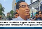 Wali Kota kota Medan Support Seniman dengan Menyediakan Tempat untuk Meningkatkan Potensi