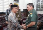Haji Uma Silaturahmi dengan Pangdam IM, Bahas Situasi Keamanan dan Pembangunan Daerah