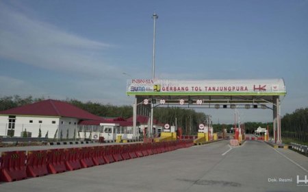 Jelang Arus Mudik Lebaran, Tol Binjai-Langsa Seksi Tanjung Pura-Pangkalan Brandan Siap Beroperasi