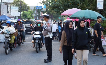 Selama Ramadan, Polantas Polda Sumut Gelar Pengamanan dan Pengaturan Lalulintas ke Sejumlah Titik Keramaian Kota Medan