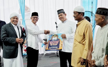 Safari Ramadhan Ke Masjid At Thoyyibah, Ini Pesan Yang Disampaikan Wakil Wali Kota Medan
