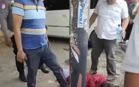 Polisi Periksa Kejiwaan ODGJ yang Kepalanya Ditendang di Labuhanbatu