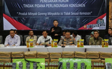 Bareskrim Ungkap Pabrik Pengemasan MinyaKita di Depok, 1 Orang Ditetapkan Tersangka