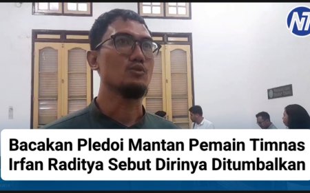 Bacakan Pledoi Mantan Pemain Timnas Irfan Raditya Sebut Dirinya Ditumbalkan