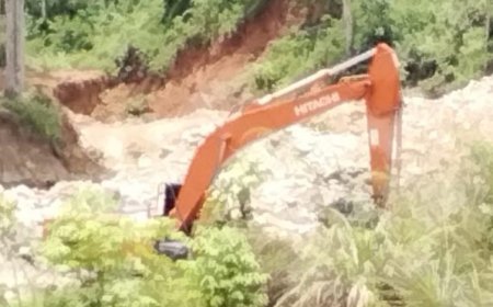 Lagi, PETI Marak di Desa Jambur Baru Batang Natal