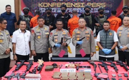 Suplai Senpi ke KKB, Satpam SMA di Sleman Ditangkap Polisi