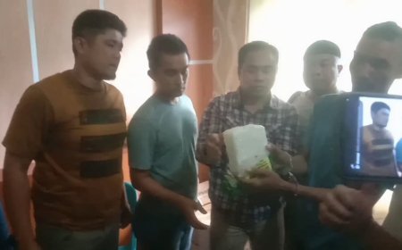 Kodim 0209/LB Bersama Korem 022/PT Aman 1 Kg Sabu dan Tangkap Seorang Pelaku