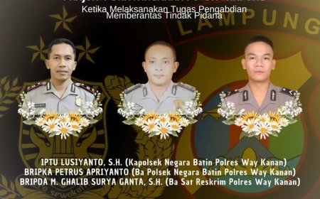 Kader KBPP Polri Sumut Minta Pelaku Penembakan 3 Polisi Way Kanan Dihukum Berat