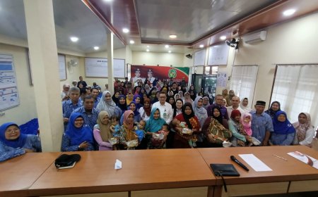 Kaper BKKBN Sumut Hadiri Berbagi Tali Asih Juang Kencana