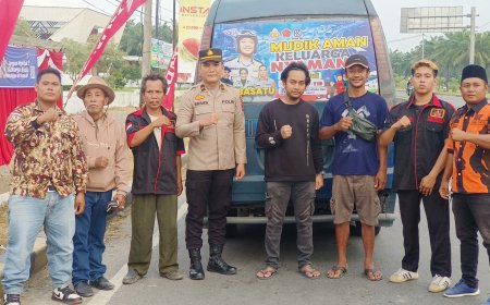 TNI-Polri dan Ormas Pemuda Sinergi Gaungkan Keselamatan di Jalan Raya saat Mudik