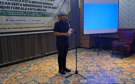 Wali Kota Rico Waas Kenang Almarhum Ayahnya Jhonny Waas saat Bukber dengan Forkala Medan