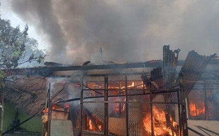 11 Rumah di Menteng Hangus Terbakar, Satu Orang Terluka
