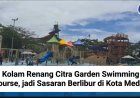 Kolam Renang Citra Garden Swimming Course, jadi Sasaran Berlibur di Kota Medan