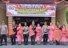 Tiga Perwira Polres Samosir Purnabakti, Kapolres: Bukan Akhir dari Pengabdian
