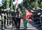 Dandim 0207/Simalungun Ikuti Tradisi Penyambutan Pejabat Baru Danrem 022/Pantai Timur