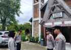 Kapolres Samosir Cek Langsung Pelayanan dan Pengamanan Ibadah Paskah 2025